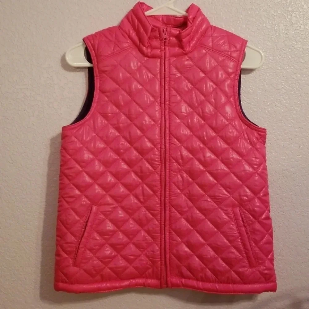 P. S. Aeropostale Girl Winter Puffer Jacket Vest 14